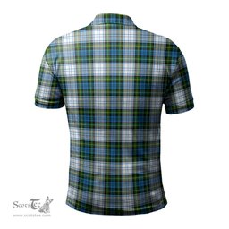 Scottish Campbell Dress Tartan Mens Polo Shirt with Family Crest Scottish Polo Shirt Scottish Plaid Tartan Plaid - ScotsTee - scotstee.com