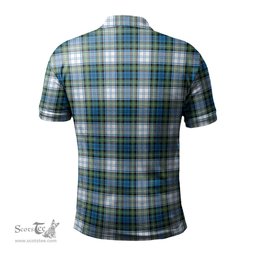 Scottish Campbell Dress Ancient Tartan Mens Polo Shirt with Family Crest Scottish Polo Shirt Scottish Plaid Tartan Plaid - ScotsTee - scotstee.com
