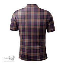 Scottish Carnegie Tartan Mens Polo Shirt with Family Crest Scottish Polo Shirt Scottish Plaid Tartan Plaid - ScotsTee - scotstee.com
