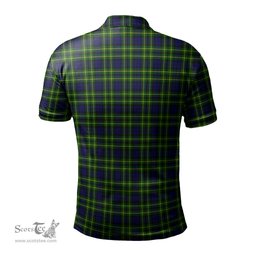 Scottish Campbell of Breadalbane Modern Tartan Mens Polo Shirt with Family Crest Scottish Polo Shirt Scottish Plaid Tartan Plaid - ScotsTee - scotstee.com
