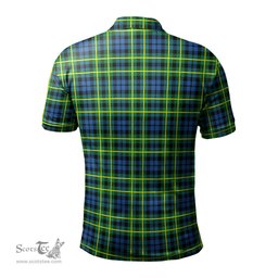 Scottish Campbell of Breadalbane Ancient Tartan Mens Polo Shirt with Family Crest Scottish Polo Shirt Scottish Plaid Tartan Plaid - ScotsTee - scotstee.com