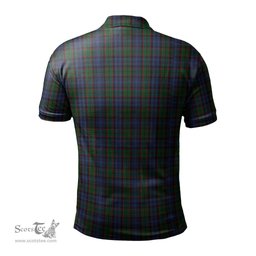 Scottish Fletcher Tartan Mens Polo Shirt with Family Crest Scottish Polo Shirt Scottish Plaid Tartan Plaid - ScotsTee - scotstee.com