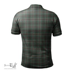 Scottish Craig Tartan Mens Polo Shirt with Family Crest Scottish Polo Shirt Scottish Plaid Tartan Plaid - ScotsTee - scotstee.com