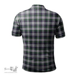 Scottish Campbell of Cawdor Dress Tartan Mens Polo Shirt with Family Crest Scottish Polo Shirt Scottish Plaid Tartan Plaid - ScotsTee - scotstee.com