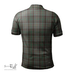 Scottish Cochrane Hunting Tartan Mens Polo Shirt with Family Crest Scottish Polo Shirt Scottish Plaid Tartan Plaid - ScotsTee - scotstee.com
