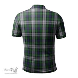 Scottish Forbes Dress Tartan Mens Polo Shirt with Family Crest Scottish Polo Shirt Scottish Plaid Tartan Plaid - ScotsTee - scotstee.com