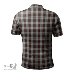 Scottish Fraser Dress Tartan Mens Polo Shirt with Family Crest Scottish Polo Shirt Scottish Plaid Tartan Plaid - ScotsTee - scotstee.com
