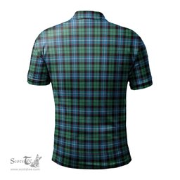 Scottish Galbraith Ancient Tartan Mens Polo Shirt with Family Crest Scottish Polo Shirt Scottish Plaid Tartan Plaid - ScotsTee - scotstee.com