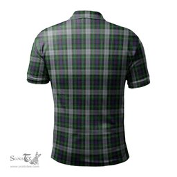 Scottish MacKenzie Dress Tartan Mens Polo Shirt with Family Crest Scottish Polo Shirt Scottish Plaid Tartan Plaid - ScotsTee - scotstee.com
