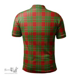 Scottish MacGregor Modern Tartan Mens Polo Shirt with Family Crest Scottish Polo Shirt Scottish Plaid Tartan Plaid - ScotsTee - scotstee.com