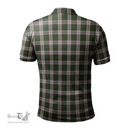 Scottish MacKinnon Dress Tartan Mens Polo Shirt with Family Crest Scottish Polo Shirt Scottish Plaid Tartan Plaid - ScotsTee - scotstee.com