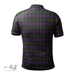 Scottish MacDonell of Glengarry Tartan Mens Polo Shirt with Family Crest Scottish Polo Shirt Scottish Plaid Tartan Plaid - ScotsTee - scotstee.com