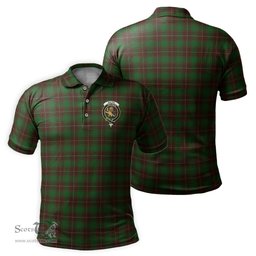 Scottish MacFie Hunting Tartan Mens Polo Shirt with Family Crest Scottish Polo Shirt Scottish Plaid Tartan Plaid - ScotsTee - scotstee.com