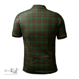 Scottish MacFie Hunting Tartan Mens Polo Shirt with Family Crest Scottish Polo Shirt Scottish Plaid Tartan Plaid - ScotsTee - scotstee.com