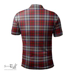 Scottish MacCulloch Dress Tartan Mens Polo Shirt with Family Crest Scottish Polo Shirt Scottish Plaid Tartan Plaid - ScotsTee - scotstee.com