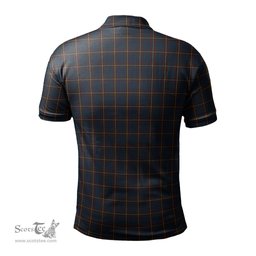 Scottish MacLaine of Lochbuie Hunting Tartan Mens Polo Shirt with Family Crest Scottish Polo Shirt Scottish Plaid Tartan Plaid - ScotsTee - scotstee.com