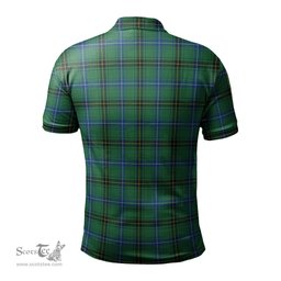 Scottish Henderson Ancient Tartan Mens Polo Shirt with Family Crest Scottish Polo Shirt Scottish Plaid Tartan Plaid - ScotsTee - scotstee.com