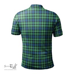 Scottish Graham of Montrose Ancient Tartan Mens Polo Shirt with Family Crest Scottish Polo Shirt Scottish Plaid Tartan Plaid - ScotsTee - scotstee.com