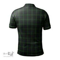 Scottish Gunn Logan Tartan Mens Polo Shirt with Family Crest Scottish Polo Shirt Scottish Plaid Tartan Plaid - ScotsTee - scotstee.com