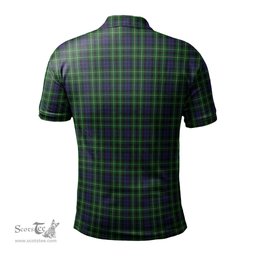 Scottish Graham of Montrose Tartan Mens Polo Shirt with Family Crest Scottish Polo Shirt Scottish Plaid Tartan Plaid - ScotsTee - scotstee.com