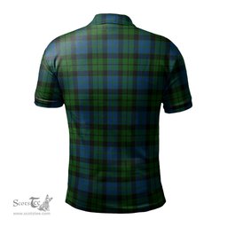 Scottish MacKie Tartan Mens Polo Shirt with Family Crest Scottish Polo Shirt Scottish Plaid Tartan Plaid - ScotsTee - scotstee.com