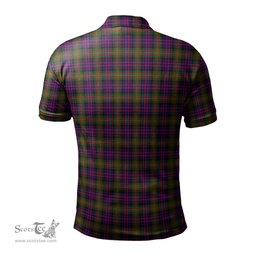 Scottish MacDonell of Glengarry Modern Tartan Mens Polo Shirt with Family Crest Scottish Polo Shirt Scottish Plaid Tartan Plaid - ScotsTee - scotstee.com
