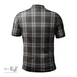 Scottish Stewart of Appin Dress Tartan Mens Polo Shirt with Family Crest Scottish Polo Shirt Scottish Plaid Tartan Plaid - ScotsTee - scotstee.com