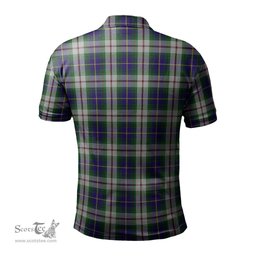 Scottish MacLeod Of Californian Tartan Mens Polo Shirt with Family Crest Scottish Polo Shirt Scottish Plaid Tartan Plaid - ScotsTee - scotstee.com