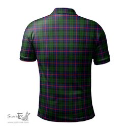 Scottish Morrison Modern Tartan Mens Polo Shirt with Family Crest Scottish Polo Shirt Scottish Plaid Tartan Plaid - ScotsTee - scotstee.com