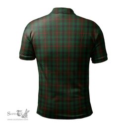 Scottish Tennant Tartan Mens Polo Shirt with Family Crest Scottish Polo Shirt Scottish Plaid Tartan Plaid - ScotsTee - scotstee.com