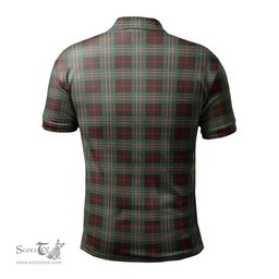 Scottish Scott Brown Ancient Tartan Mens Polo Shirt with Family Crest Scottish Polo Shirt Scottish Plaid Tartan Plaid - ScotsTee - scotstee.com