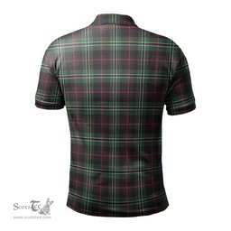 Scottish Rollo Hunting Tartan Mens Polo Shirt with Family Crest Scottish Polo Shirt Scottish Plaid Tartan Plaid - ScotsTee - scotstee.com