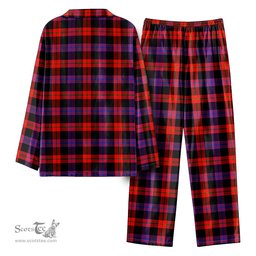 Scottish Broun Modern Tartan Pajama Set - Tartan Plaid Pajamas Scottish Plaid Tartan Plaid - ScotsTee - scotstee.com