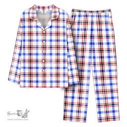 Scottish Boswell Modern Tartan Pajama Set - Tartan Plaid Pajamas Scottish Plaid Tartan Plaid - ScotsTee - scotstee.com