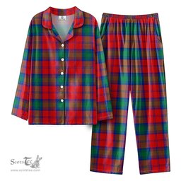 Scottish Byres Tartan Pajama Set - Tartan Plaid Pajamas Scottish Plaid Tartan Plaid - ScotsTee - scotstee.com