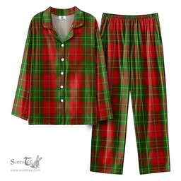 Scottish Burnett Tartan Pajama Set - Tartan Plaid Pajamas Scottish Plaid Tartan Plaid - ScotsTee - scotstee.com