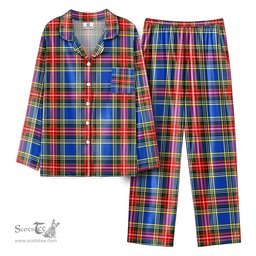 Scottish Bethune Modern Tartan Pajama Set - Tartan Plaid Pajamas Scottish Plaid Tartan Plaid - ScotsTee - scotstee.com