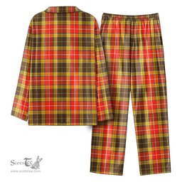 Scottish Buchanan Old Set Weathered Tartan Pajama Set - Tartan Plaid Pajamas Scottish Plaid Tartan Plaid - ScotsTee - scotstee.com