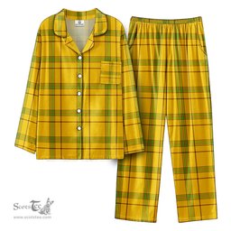 Scottish Houston Tartan Pajama Set - Tartan Plaid Pajamas Scottish Plaid Tartan Plaid - ScotsTee - scotstee.com