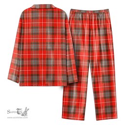 Scottish Fraser (of Lovat) Weathered Tartan Pajama Set - Tartan Plaid Pajamas Scottish Plaid Tartan Plaid - ScotsTee - scotstee.com