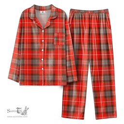 Scottish Fraser (of Lovat) Weathered Tartan Pajama Set - Tartan Plaid Pajamas Scottish Plaid Tartan Plaid - ScotsTee - scotstee.com