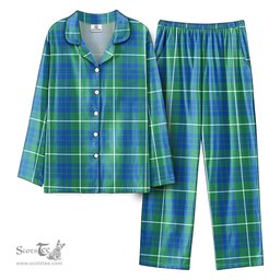 Scottish Hamilton Hunting Ancient Tartan Pajama Set - Tartan Plaid Pajamas Scottish Plaid Tartan Plaid - ScotsTee - scotstee.com