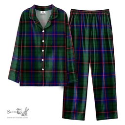 Scottish Davidson Modern Tartan Pajama Set - Tartan Plaid Pajamas Scottish Plaid Tartan Plaid - ScotsTee - scotstee.com