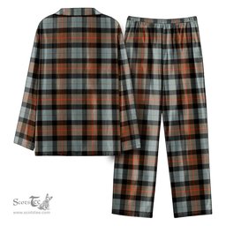 Scottish Gunn Weathered Tartan Pajama Set - Tartan Plaid Pajamas Scottish Plaid Tartan Plaid - ScotsTee - scotstee.com