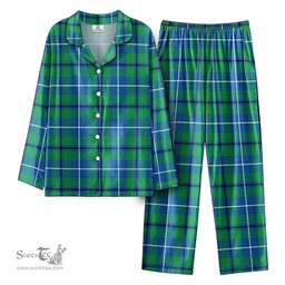 Scottish Douglas Ancient Tartan Pajama Set - Tartan Plaid Pajamas Scottish Plaid Tartan Plaid - ScotsTee - scotstee.com