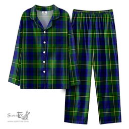Scottish Johnstone Modern Tartan Pajama Set - Tartan Plaid Pajamas Scottish Plaid Tartan Plaid - ScotsTee - scotstee.com
