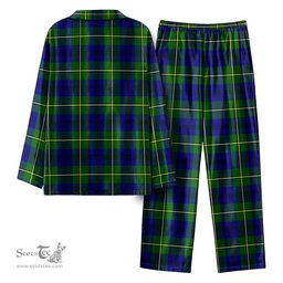 Scottish Johnstone Modern Tartan Pajama Set - Tartan Plaid Pajamas Scottish Plaid Tartan Plaid - ScotsTee - scotstee.com