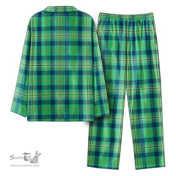 Scottish Kennedy Ancient Tartan Pajama Set - Tartan Plaid Pajamas Scottish Plaid Tartan Plaid - ScotsTee - scotstee.com