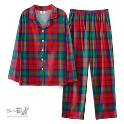 Scottish Fotheringham Tartan Pajama Set - Tartan Plaid Pajamas Scottish Plaid Tartan Plaid - ScotsTee - scotstee.com