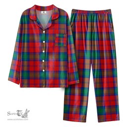 Scottish Fotheringham Tartan Pajama Set - Tartan Plaid Pajamas Scottish Plaid Tartan Plaid - ScotsTee - scotstee.com